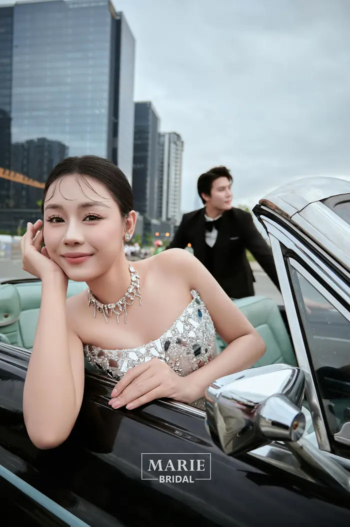 Ngoại cảnh Sài Gòn - ảnh cưới Marie Bridal