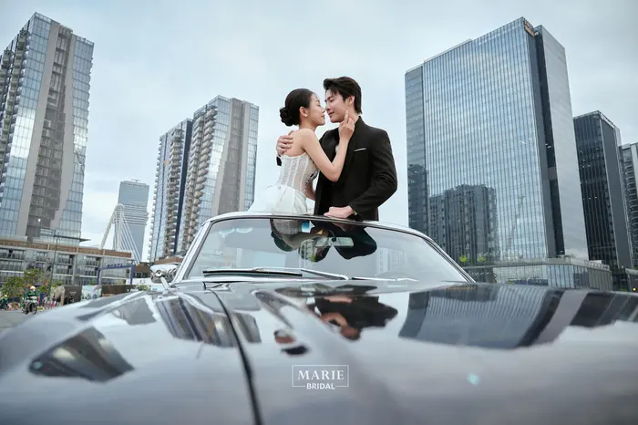Ngoại cảnh Sài Gòn - ảnh cưới Marie Bridal