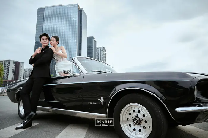 Ngoại cảnh Sài Gòn - ảnh cưới Marie Bridal