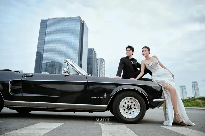 Ngoại cảnh Sài Gòn - ảnh cưới Marie Bridal