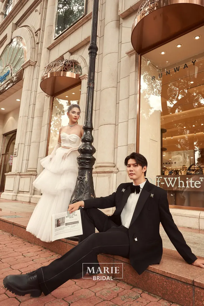 Ngoại cảnh Sài Gòn - ảnh cưới Marie Bridal