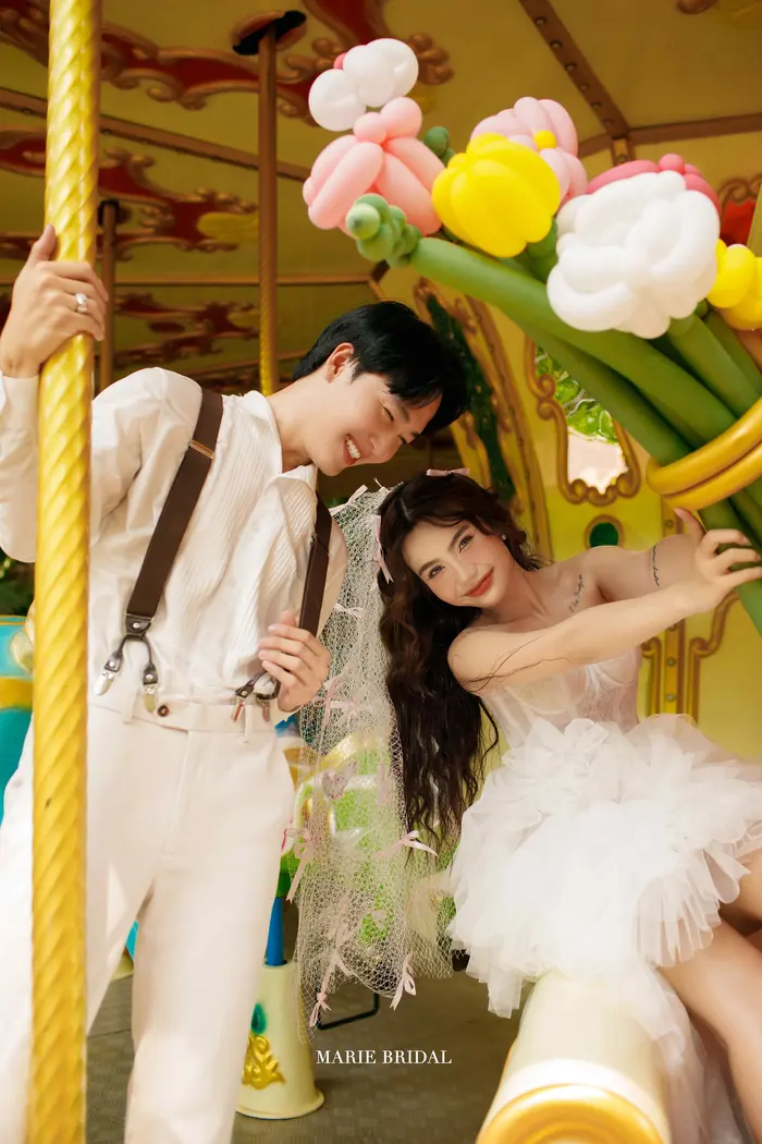 Ngoại cảnh Sài Gòn - ảnh cưới Marie Bridal