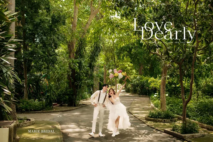 Ngoại cảnh Sài Gòn - ảnh cưới Marie Bridal