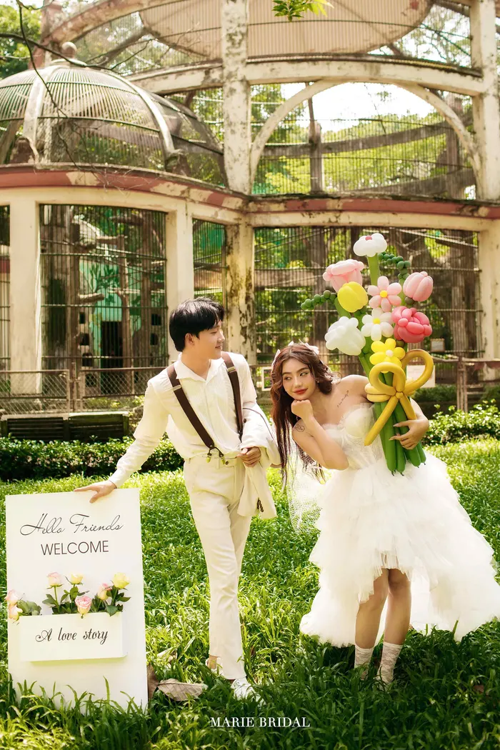 Ngoại cảnh Sài Gòn - ảnh cưới Marie Bridal