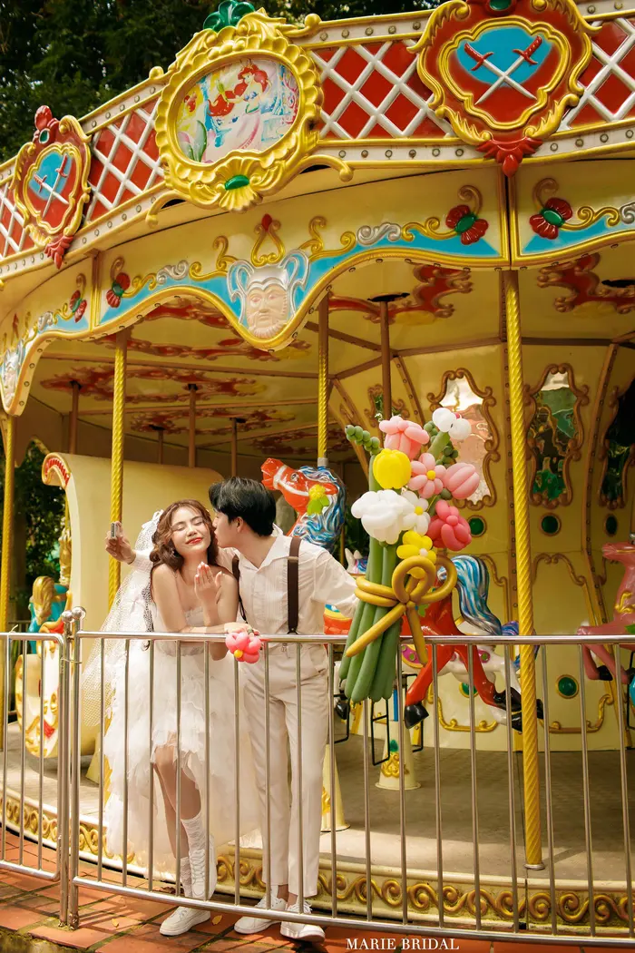 Ngoại cảnh Sài Gòn - ảnh cưới Marie Bridal