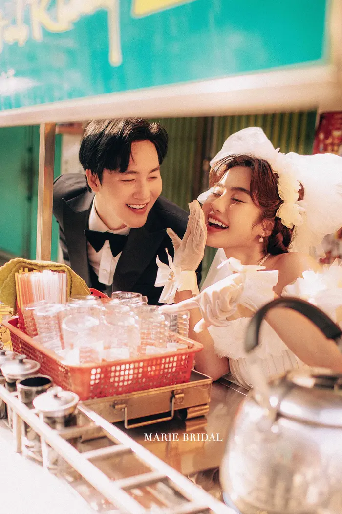 Ngoại cảnh Sài Gòn - ảnh cưới Marie Bridal