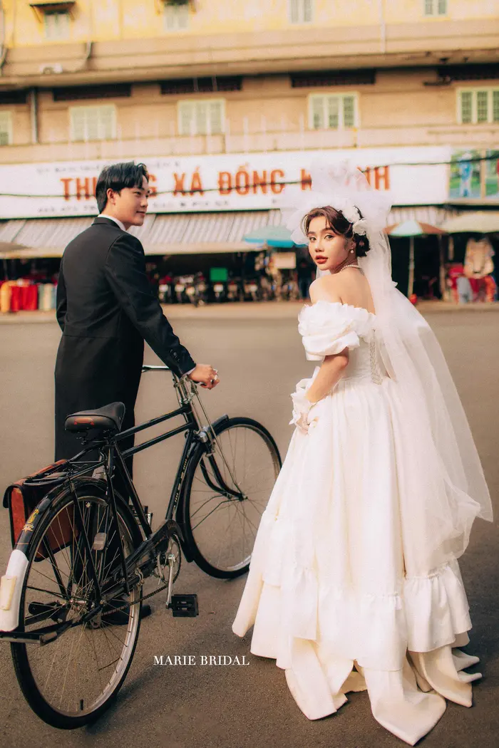 Ngoại cảnh Sài Gòn - ảnh cưới Marie Bridal