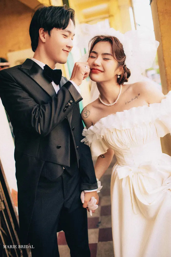 Ngoại cảnh Sài Gòn - ảnh cưới Marie Bridal