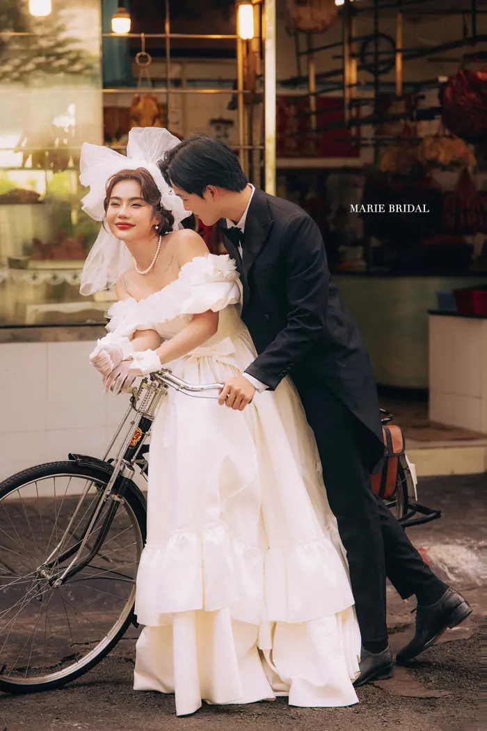 Ngoại cảnh Sài Gòn - ảnh cưới Marie Bridal