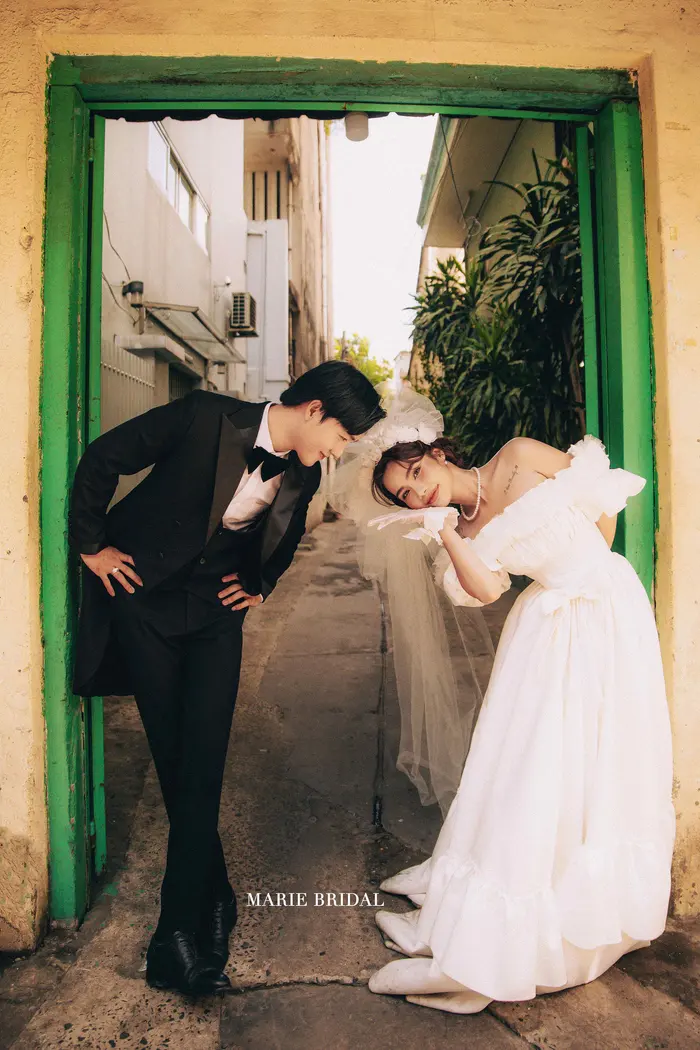 Ngoại cảnh Sài Gòn - ảnh cưới Marie Bridal