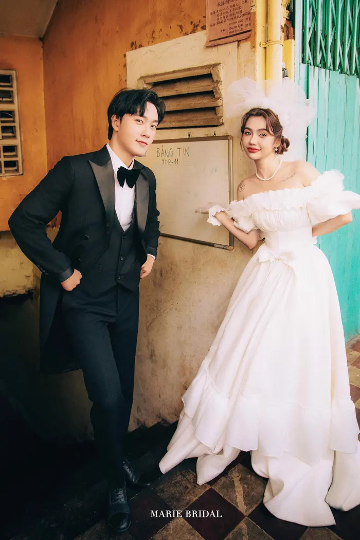 Ngoại cảnh Sài Gòn - ảnh cưới Marie Bridal