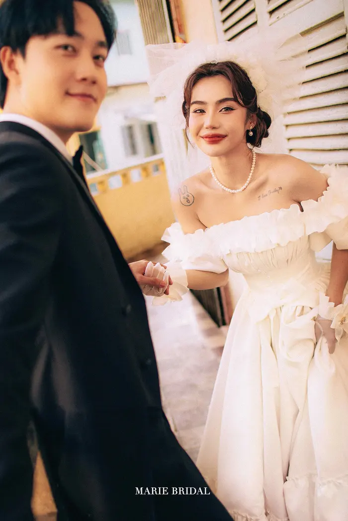 Ngoại cảnh Sài Gòn - ảnh cưới Marie Bridal