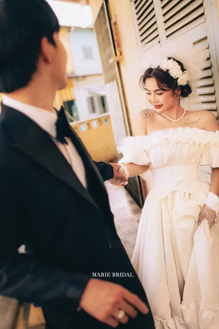 Ngoại cảnh Sài Gòn - ảnh cưới Marie Bridal