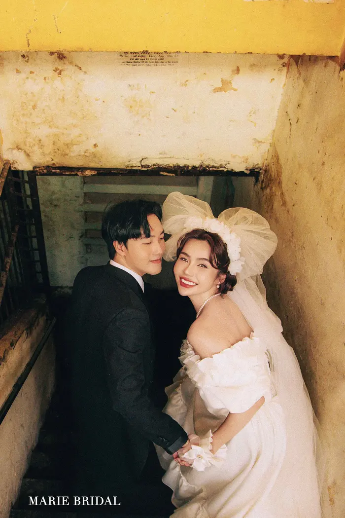 Ngoại cảnh Sài Gòn - ảnh cưới Marie Bridal