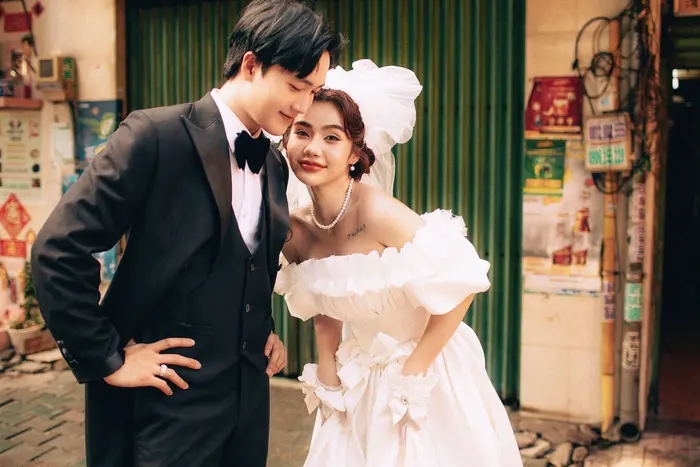 Ngoại cảnh Sài Gòn - ảnh cưới Marie Bridal