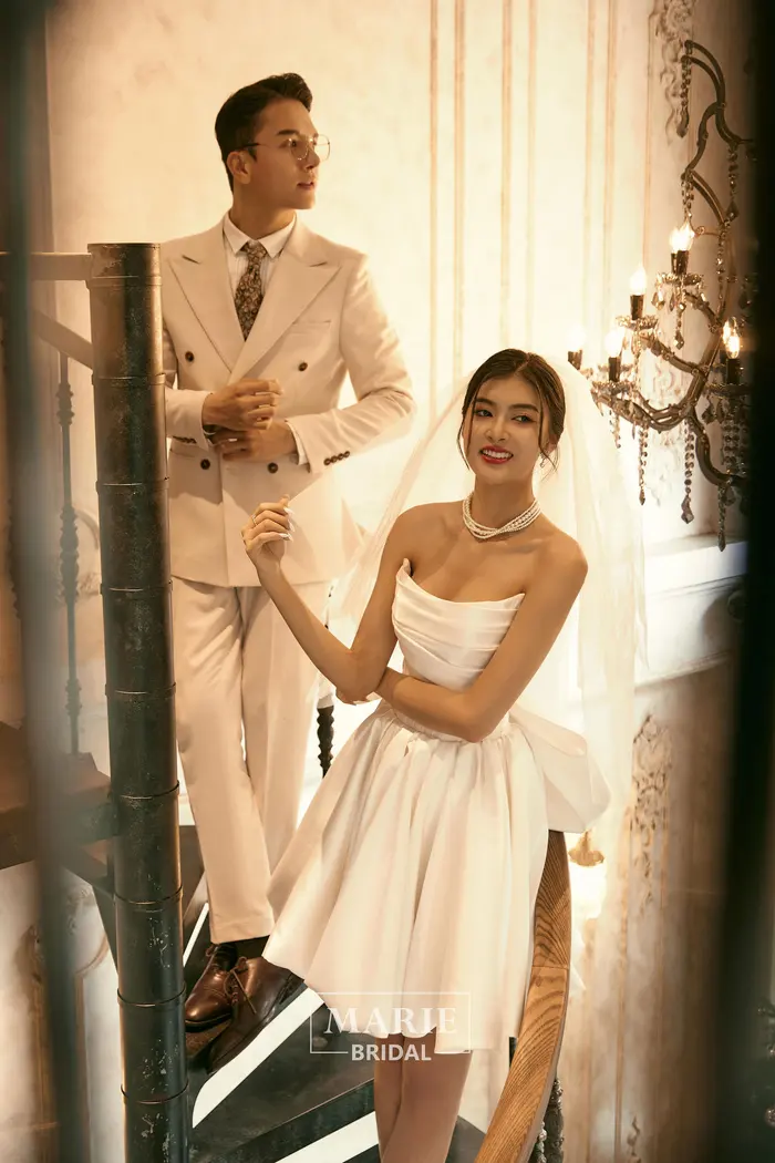 Ngoại cảnh Sài Gòn - ảnh cưới Marie Bridal