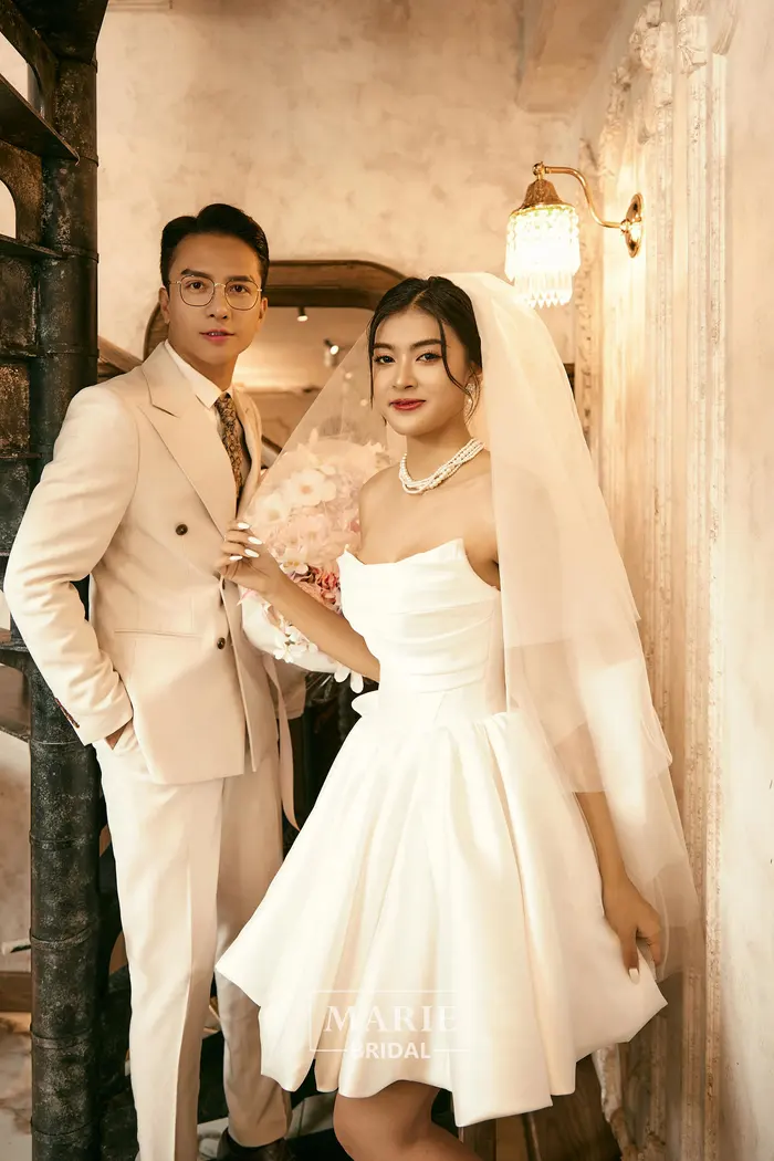 Ngoại cảnh Sài Gòn - ảnh cưới Marie Bridal