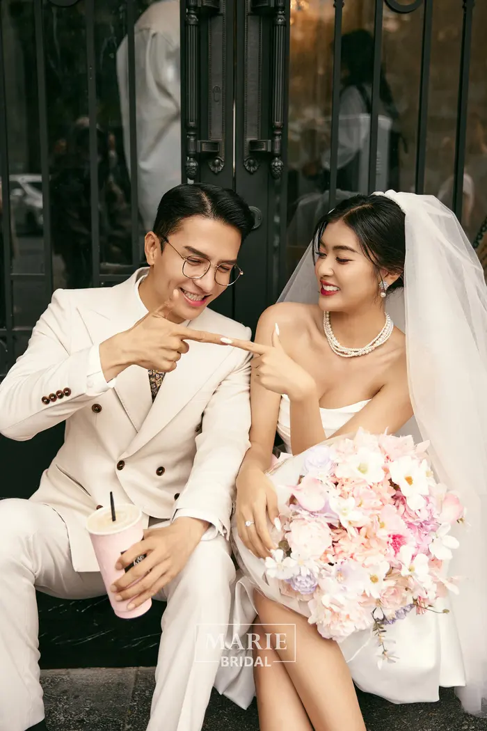 Ngoại cảnh Sài Gòn - ảnh cưới Marie Bridal