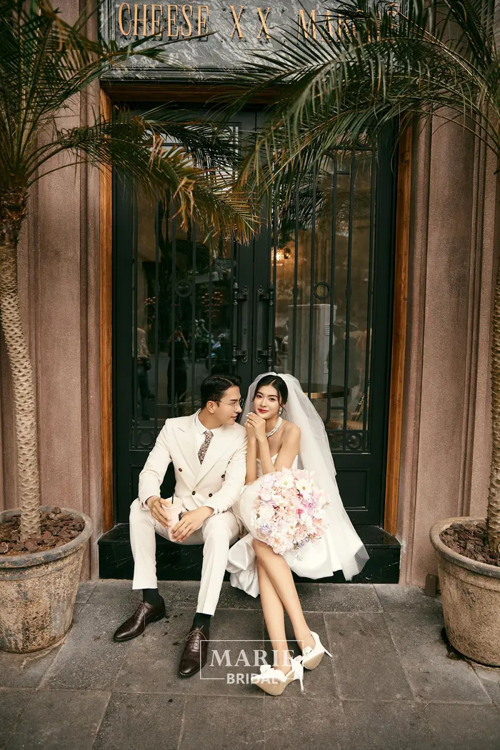 Ngoại cảnh Sài Gòn - ảnh cưới Marie Bridal
