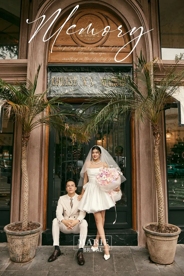 Ngoại cảnh Sài Gòn - ảnh cưới Marie Bridal