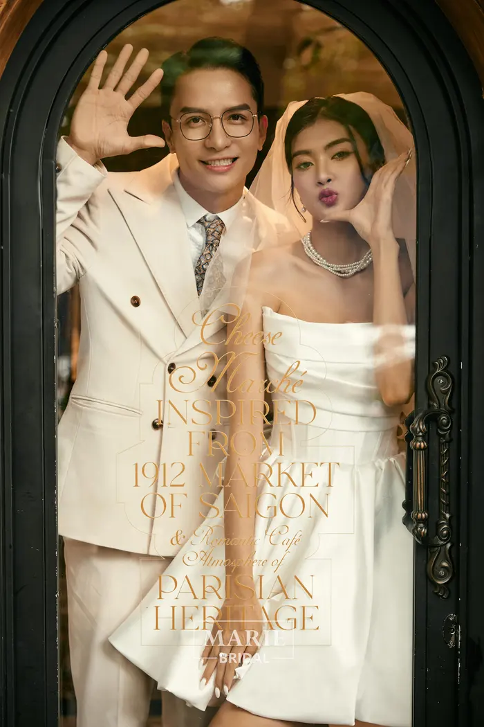 Ngoại cảnh Sài Gòn - ảnh cưới Marie Bridal