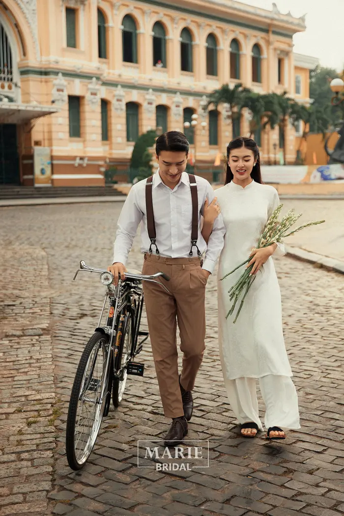 Ngoại cảnh Sài Gòn - ảnh cưới Marie Bridal
