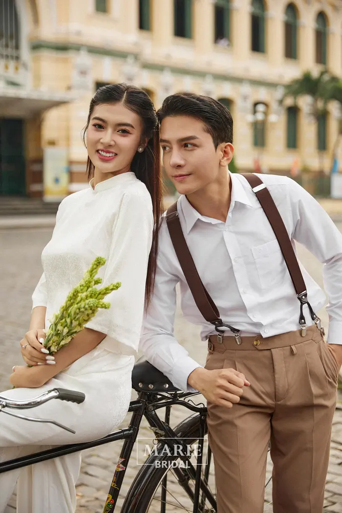 Ngoại cảnh Sài Gòn - ảnh cưới Marie Bridal