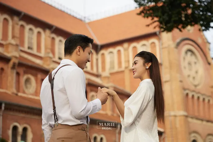 Ngoại cảnh Sài Gòn - ảnh cưới Marie Bridal