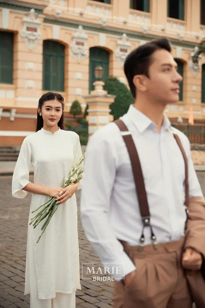 Ngoại cảnh Sài Gòn - ảnh cưới Marie Bridal