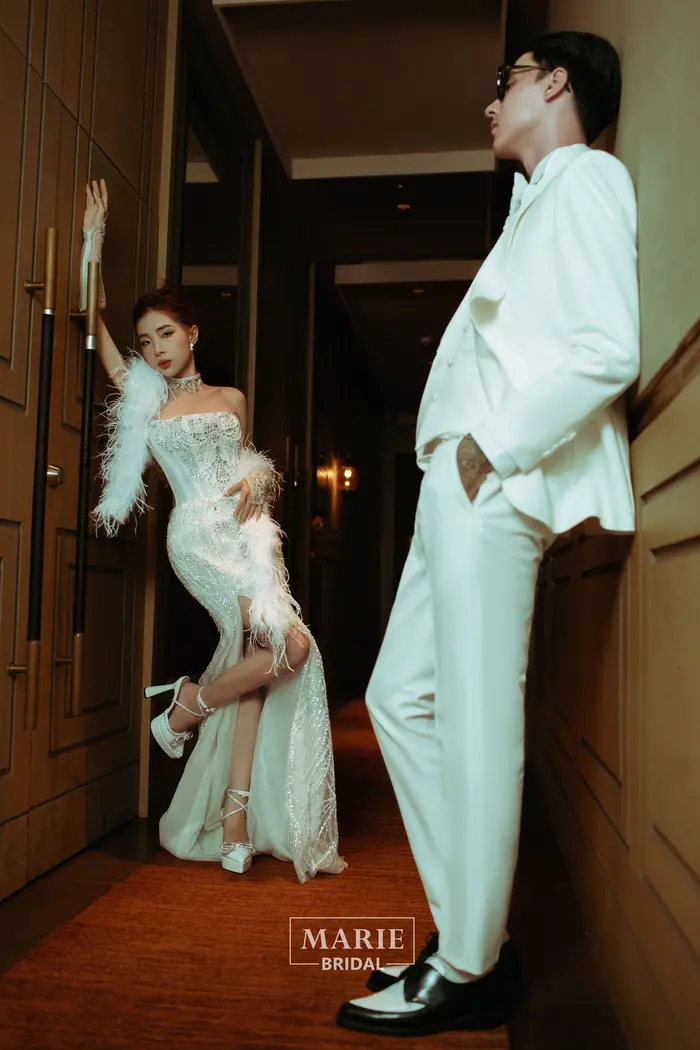 Ngoại cảnh Sài Gòn - ảnh cưới Marie Bridal