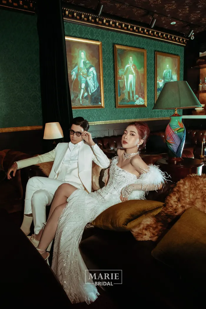 Ngoại cảnh Sài Gòn - ảnh cưới Marie Bridal