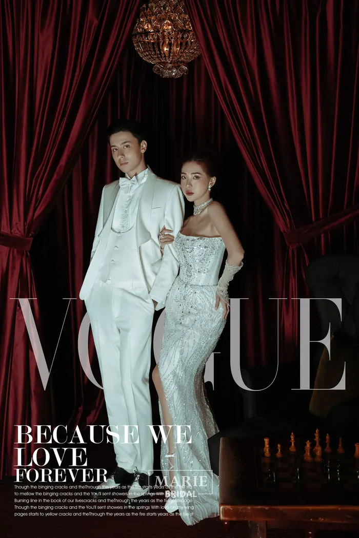 Ngoại cảnh Sài Gòn - ảnh cưới Marie Bridal