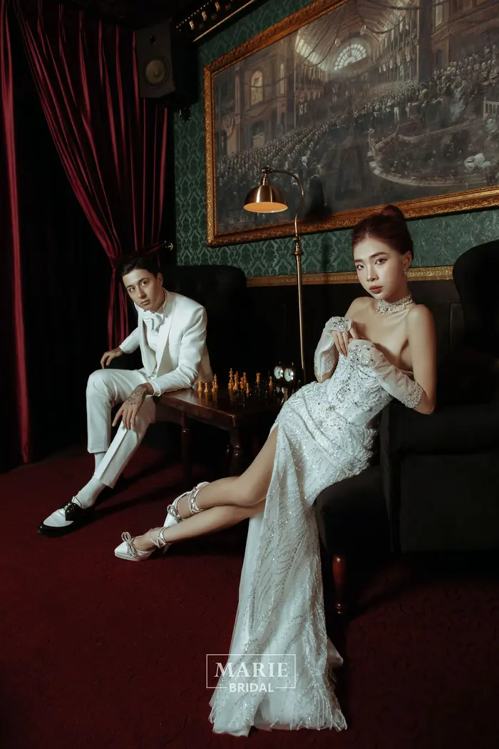 Ngoại cảnh Sài Gòn - ảnh cưới Marie Bridal