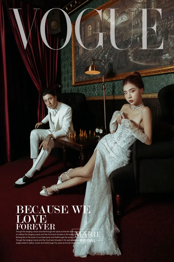 Ngoại cảnh Sài Gòn - ảnh cưới Marie Bridal