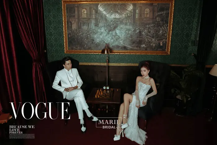 Ngoại cảnh Sài Gòn - ảnh cưới Marie Bridal