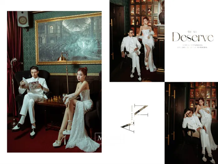 Ngoại cảnh Sài Gòn - ảnh cưới Marie Bridal