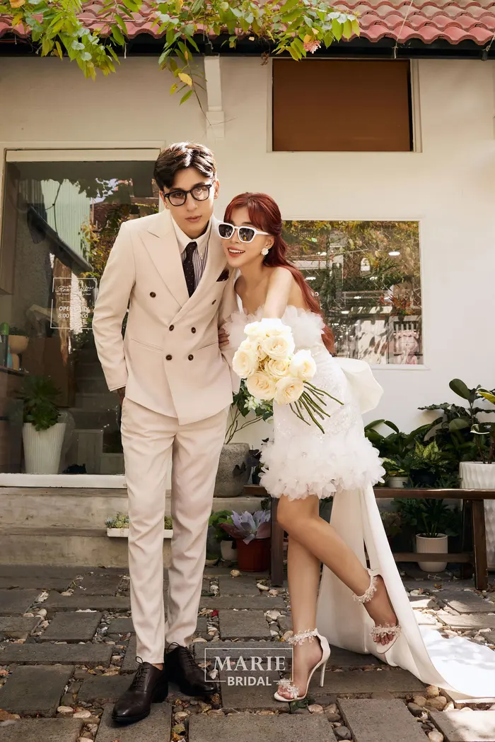 Ngoại cảnh Sài Gòn - ảnh cưới Marie Bridal