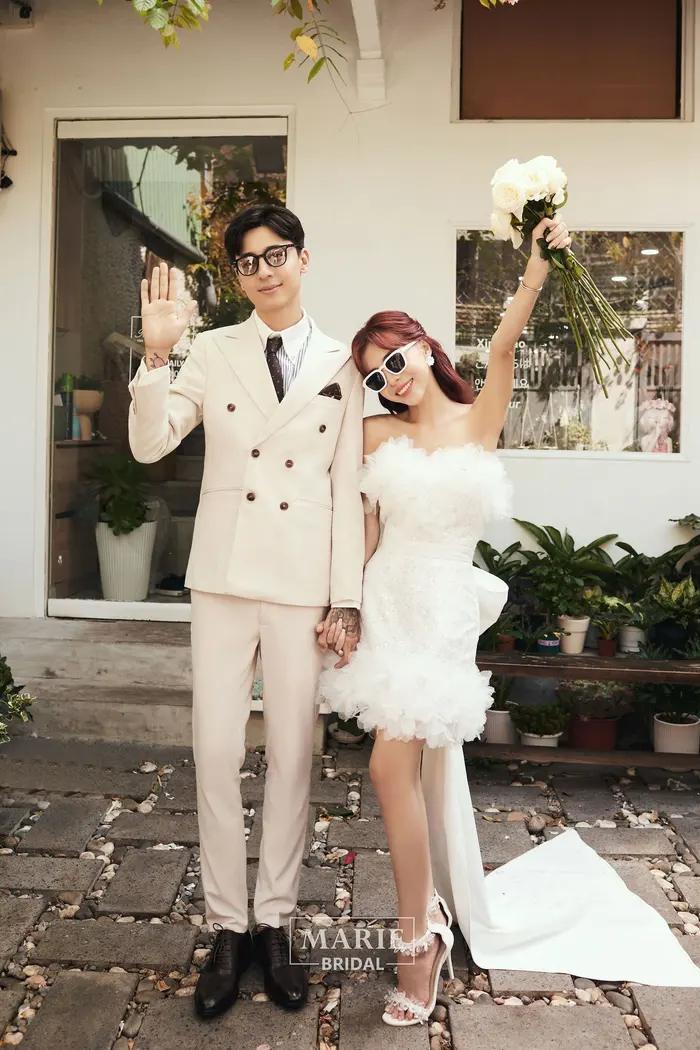 Ngoại cảnh Sài Gòn - ảnh cưới Marie Bridal