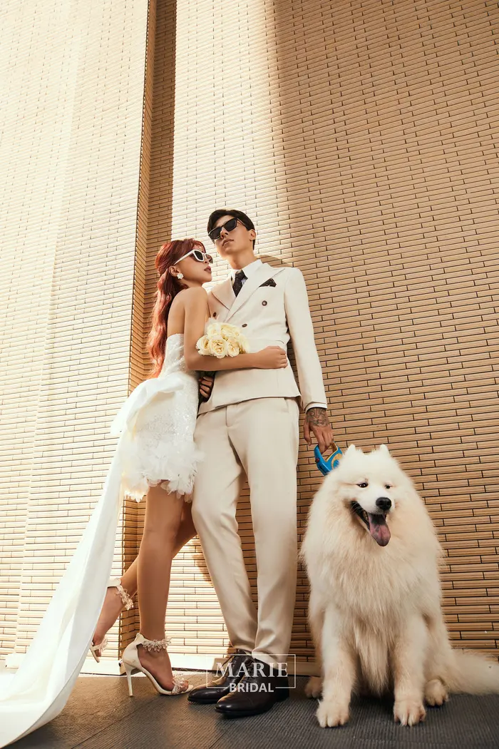 Ngoại cảnh Sài Gòn - ảnh cưới Marie Bridal