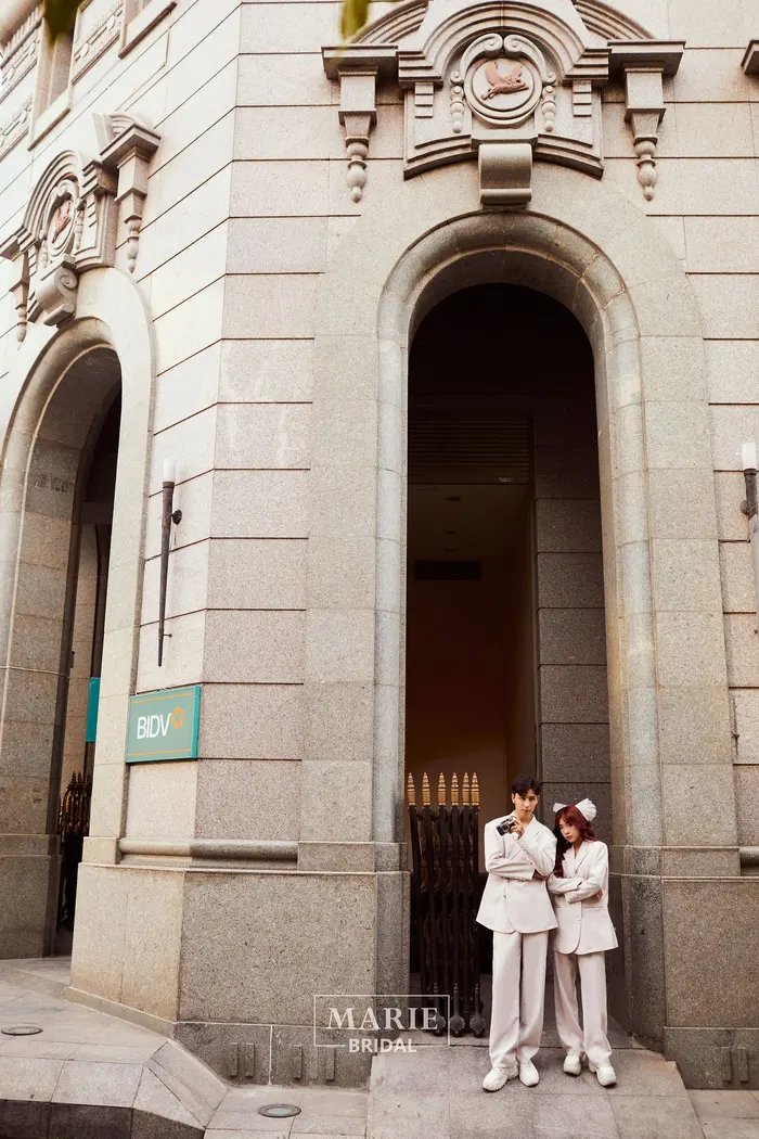 Ngoại cảnh Sài Gòn - ảnh cưới Marie Bridal