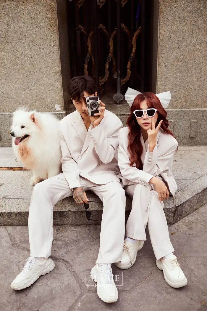 Ngoại cảnh Sài Gòn - ảnh cưới Marie Bridal