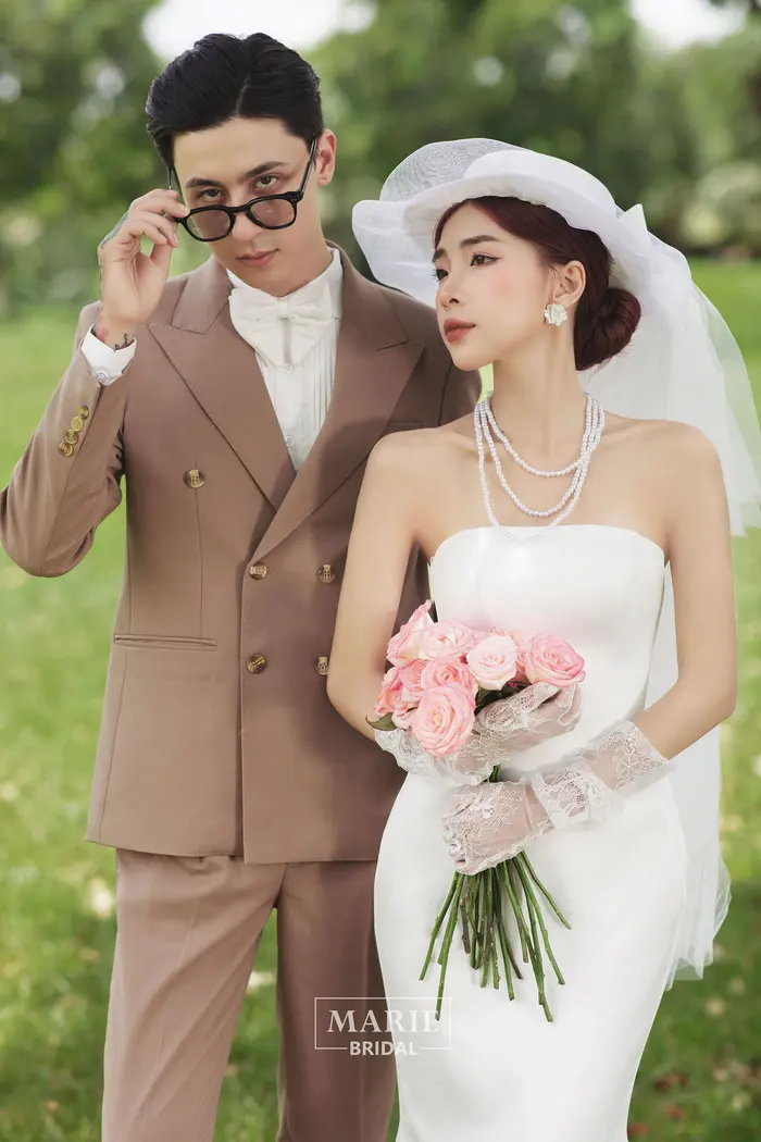 Ngoại cảnh Sài Gòn - ảnh cưới Marie Bridal