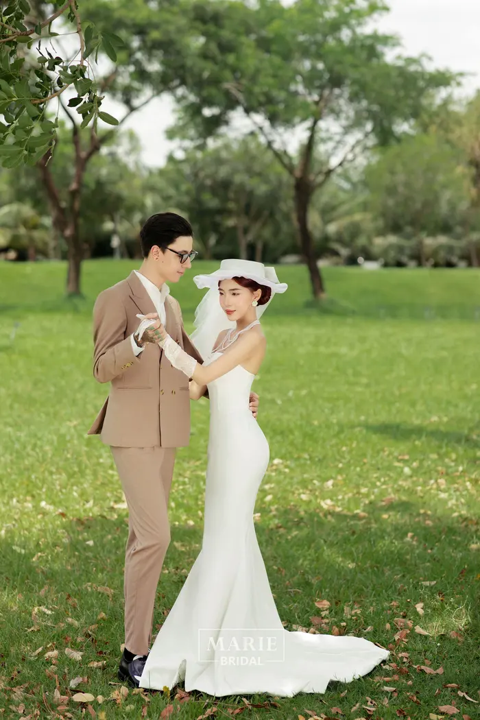 Ngoại cảnh Sài Gòn - ảnh cưới Marie Bridal