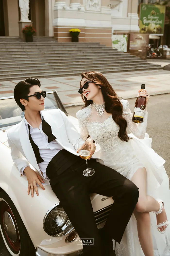 Ngoại cảnh Sài Gòn - ảnh cưới Marie Bridal