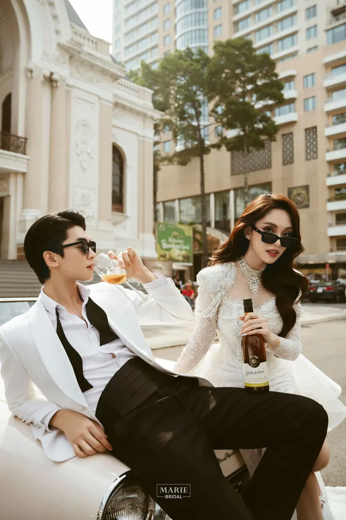 Ngoại cảnh Sài Gòn - ảnh cưới Marie Bridal