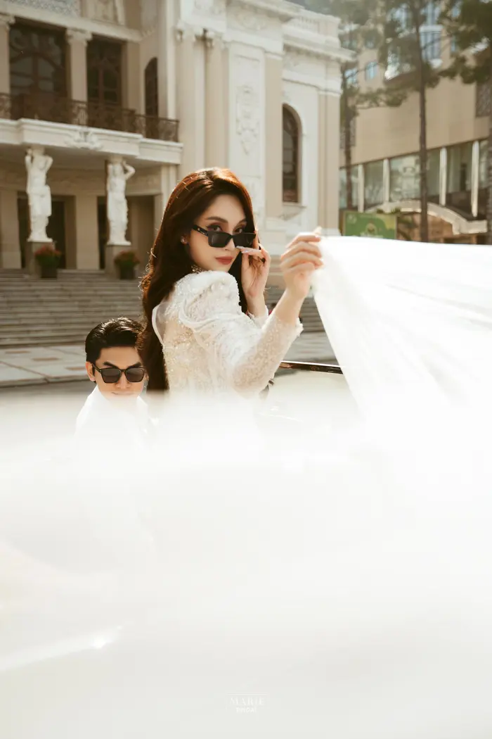 Ngoại cảnh Sài Gòn - ảnh cưới Marie Bridal