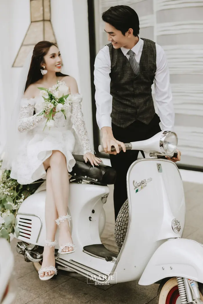 Ngoại cảnh Sài Gòn - ảnh cưới Marie Bridal