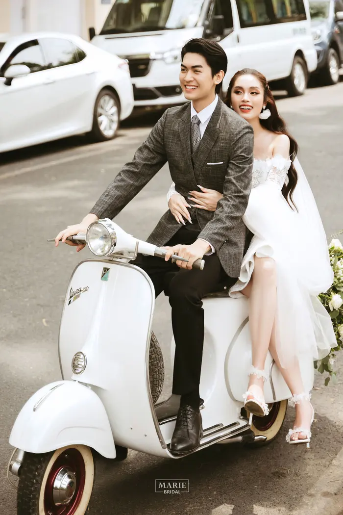 Ngoại cảnh Sài Gòn - ảnh cưới Marie Bridal