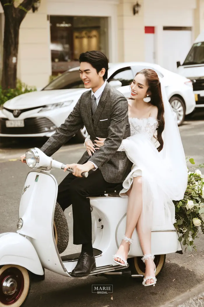 Ngoại cảnh Sài Gòn - ảnh cưới Marie Bridal