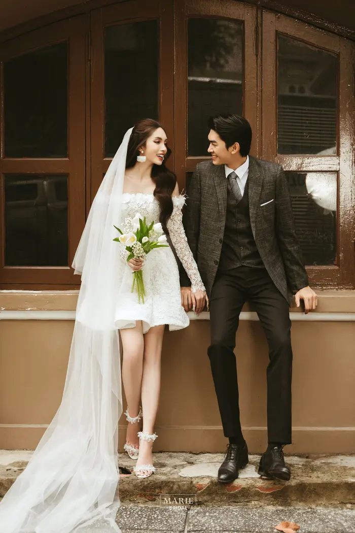 Ngoại cảnh Sài Gòn - ảnh cưới Marie Bridal
